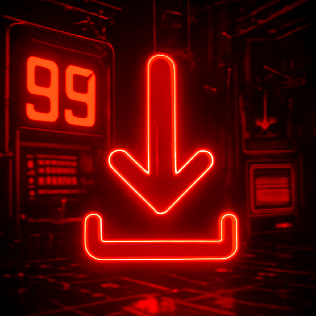 Illustration explaining the installation steps for 99 Lottery.