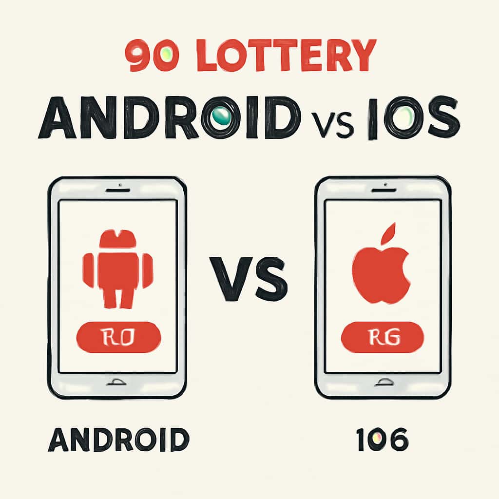 Illustration explaining device compatibility for 99 Lottery.