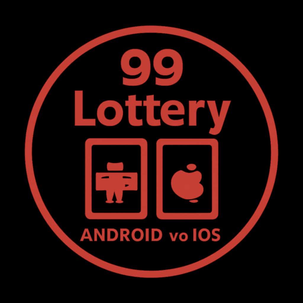 Badge representing 99 Lottery Android vs iOS guide.
