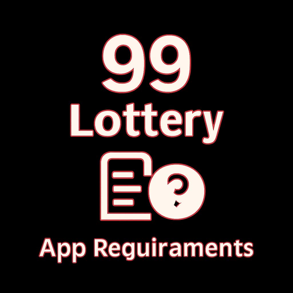 Badge concept for 99 Lottery App Requirements