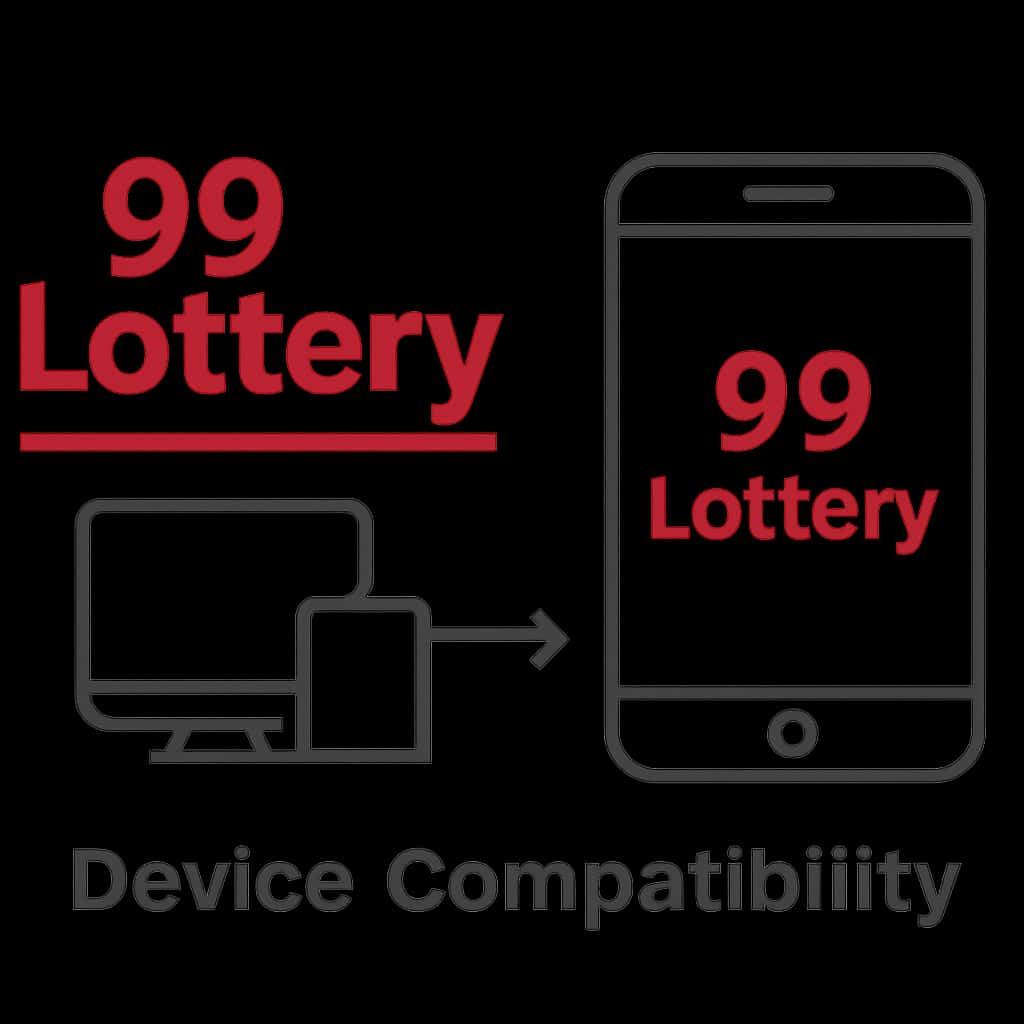 A diagram explaining 99 Lottery Device Compatibility.
