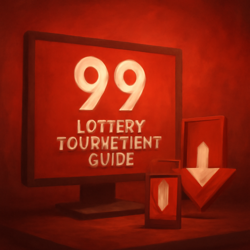 Illustration explaining 99 Lottery App Requirements