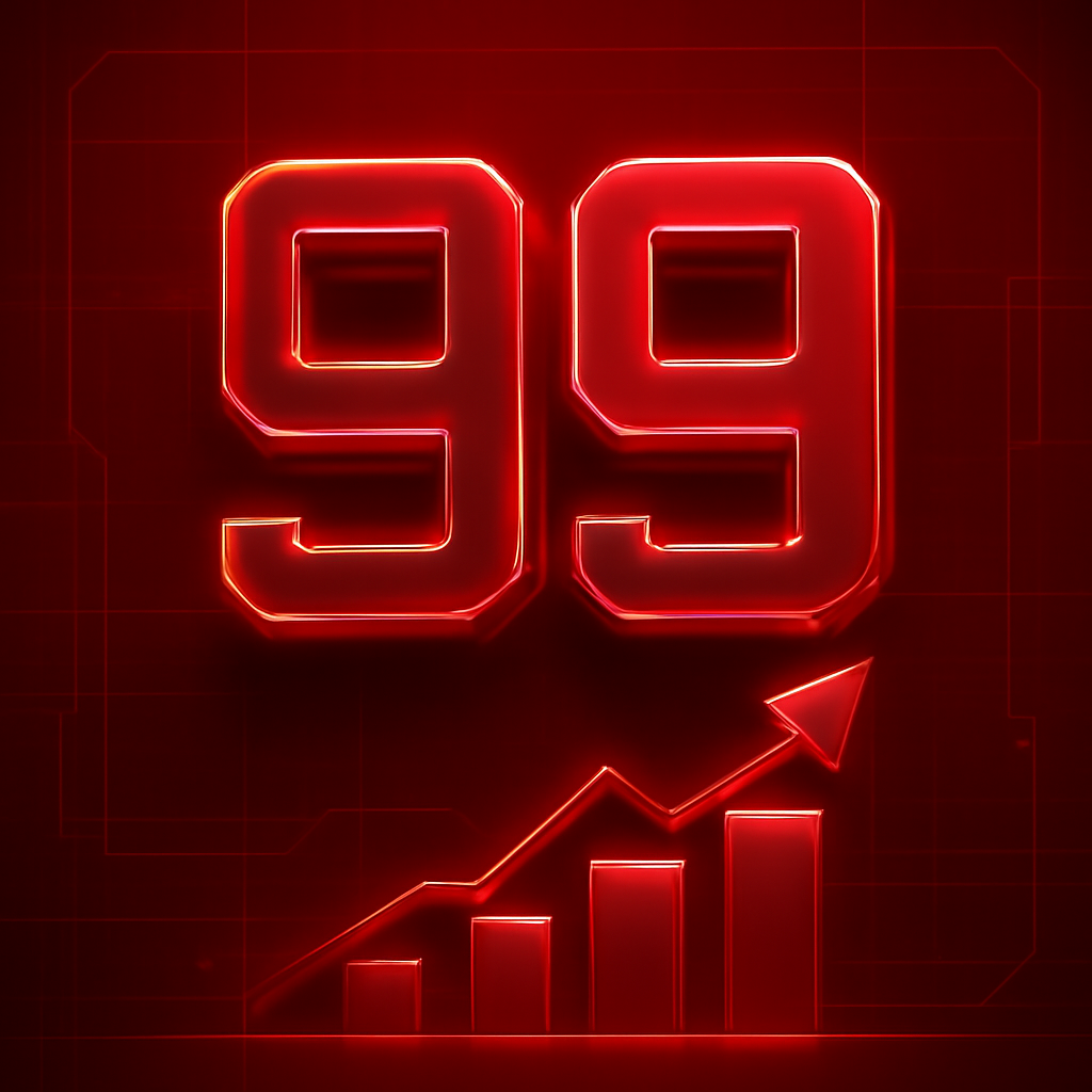 Icon for securing a 99 Lottery account.