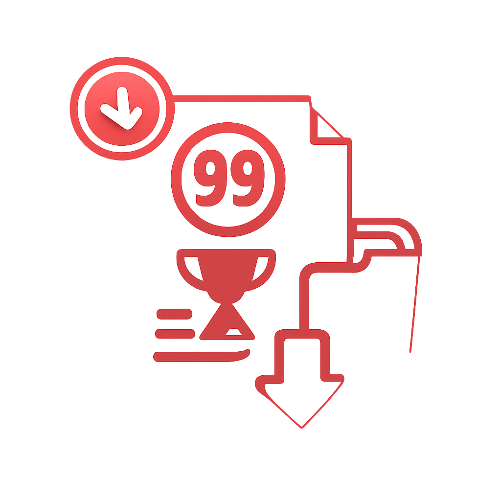 Detailed diagram explaining installation steps for 99 Lottery.