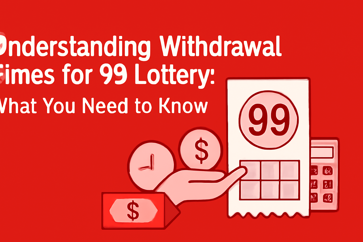 An informative visual representation about troubleshooting login issues for the 99 Lottery app.