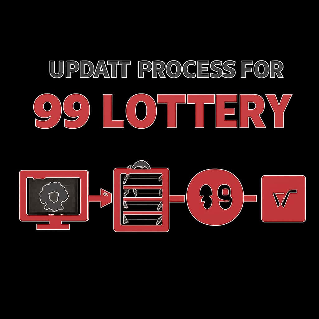 Diagram illustrating the Update Process for 99 Lottery.